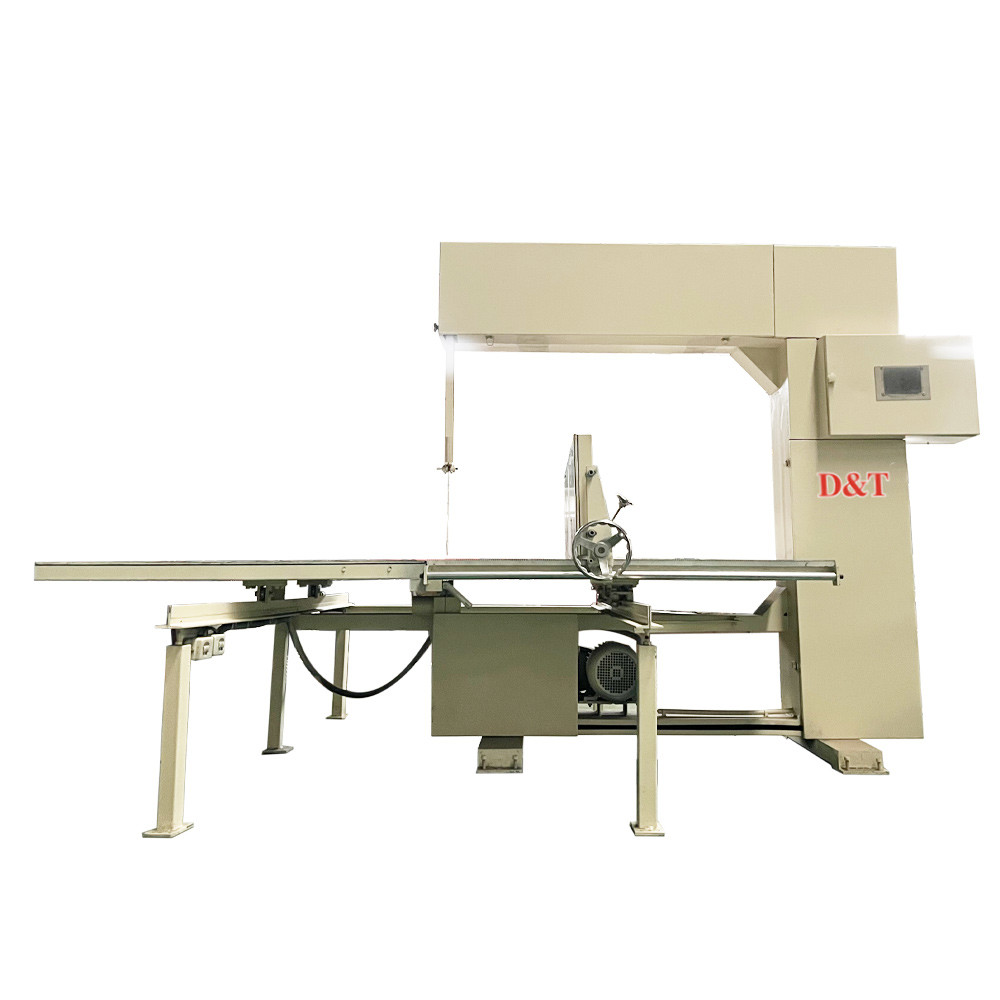 Manual Vertical Foam Cutting Machine Automatic 1.74kw
