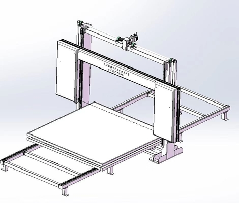 Máy cắt bọt lưỡi cưa rung cho đường viền tùy chỉnh