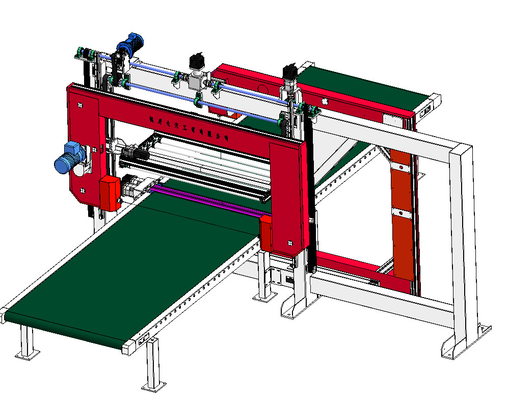 Máy cắt bọt lưỡi cưa rung cho đường viền tùy chỉnh