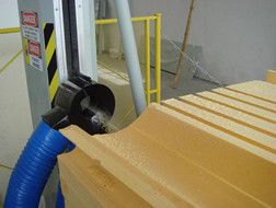 CNC Đường Viền Rock Wool Phenol bọt Máy cắt Với ​​hệ thống điều khiển máy tính
