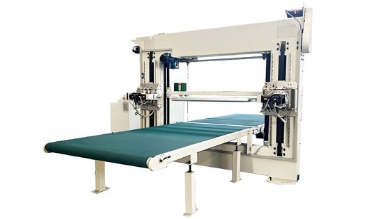 Máy cắt hai lưỡi tự động Máy cắt CNC bọt xốp PU ngang