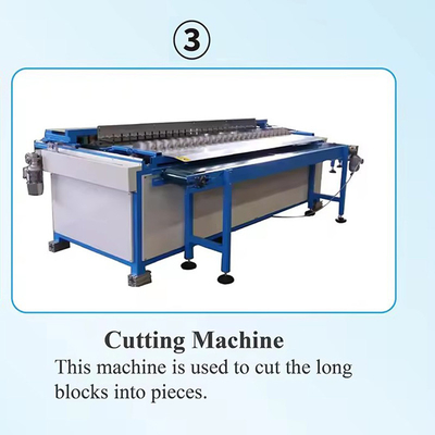 Máy xay bọt biển liên tục tự động để rửa chén
