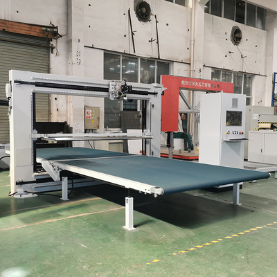Dễ dàng vận hành DTC-SD2012 Máy cắt đường viền bọt nhung dao động hai lưỡi cho bọt PU