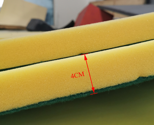 Chất xẻm màu xanh lá cây bếp bếp Sponge máy dán đặc biệt