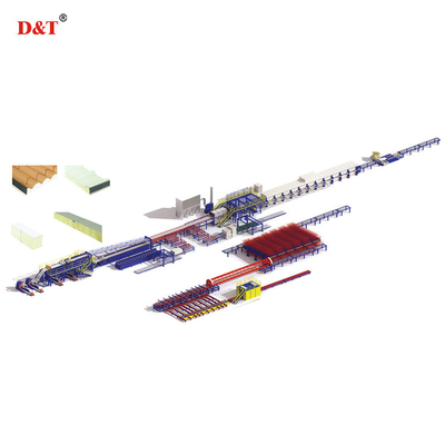 Máy EPS dây chuyền sản xuất bảng sandwich tiên tiến cho bảng