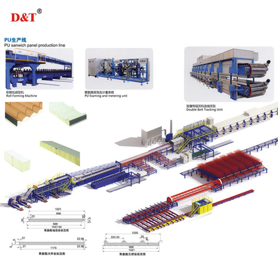 Máy EPS dây chuyền sản xuất bảng sandwich tiên tiến cho bảng