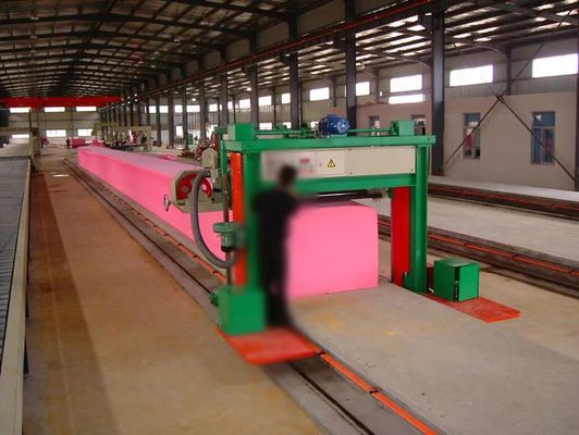 2-60 mm Máy cắt bọt biển tiên tiến với đường ray hướng dẫn khung chính và đường ray kết nối điện tử