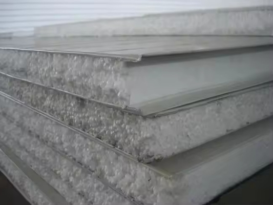 Máy tạo hình tấm sandwich EPS/Dây chuyền sản xuất ngói lợp mái Tấm thép màu cung cấp len đá tự động