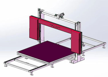 Máy cắt lưỡi dao chính xác CNC Máy tự động Polyurethane Bọt Máy