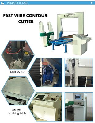 Máy cắt bọt PU bằng máy tính CNC kỹ thuật số cho PU EPS cứng