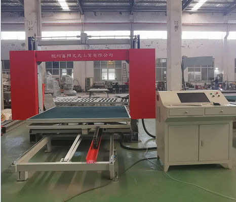 Rebound Foam Máy cắt dao động CNC cho Polyurethane với bàn điều chỉnh để cắt hình dạng 2D hoặc 3D