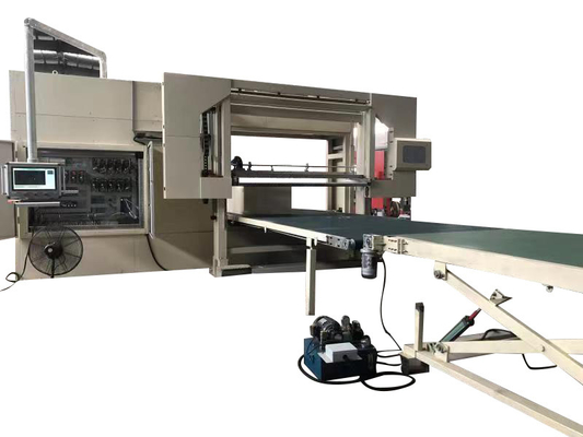 Máy cắt đường viền PU tiêu chuẩn CE cho hình dạng 3D phức tạp với tốc độ cao 60m / phút
