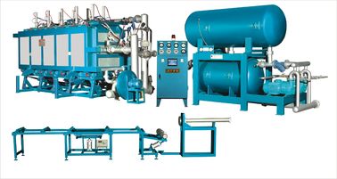 Cao hiệu quả Vaccum EPS Foam Khối Molding Machine thấp ẩm 25Kg / Cycle