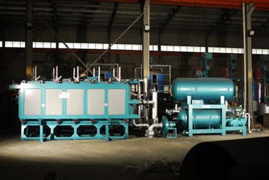 Cao hiệu quả Vaccum EPS Foam Khối Molding Machine thấp ẩm 25Kg / Cycle