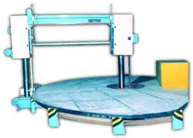 Vòng tròn xốp ngang lưỡi dao cắt với tần số chuyển đổi hệ thống Sponge Block máy cắt