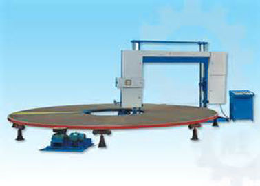 Vòng tròn ngang Cutter Sponge Dây chuyền sản xuất Đối vuông Foam cắt