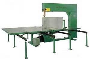 Digital Half-Tự động Sponge Dây chuyền sản xuất 900mm, mút dọc Cutter
