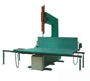 Máy cắt dọc Matress với hướng dẫn tuyến tính Tay quay định vị 1.74kw