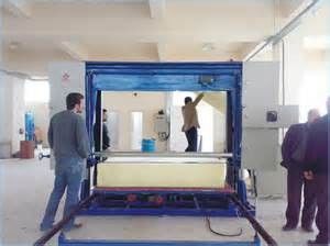 Customized ngang Foam Sponge Máy cắt Với ​​đầu dò, 8.14KW