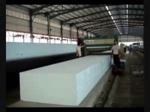 Dòng sản xuất bọt biển hoàn toàn tự động và 4m x 3.2m x 3.2m Stirs Mix Rack 17,5m x 2,4m x 1,2m Đường hẹp 16,9m