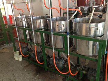 Dòng sản xuất bọt biển hoàn toàn tự động và 4m x 3.2m x 3.2m Stirs Mix Rack 17,5m x 2,4m x 1,2m Đường hẹp 16,9m