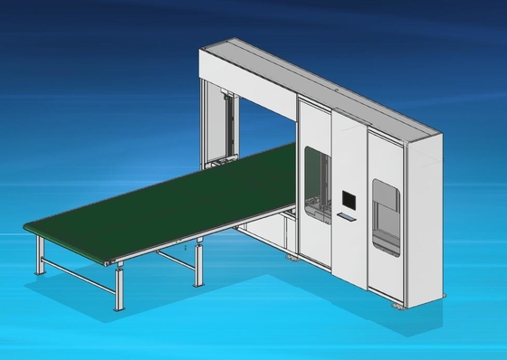 Máy cắt bọt biển CNC thẳng đứng lưỡi quay cho miếng bọt biển linh hoạt