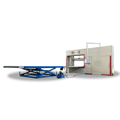 Máy cắt Polyurethane Foam Cnc cứng nhắc Đường viền quay dọc
