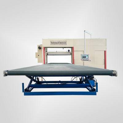 Máy cắt Polyurethane Foam Cnc cứng nhắc Đường viền quay dọc