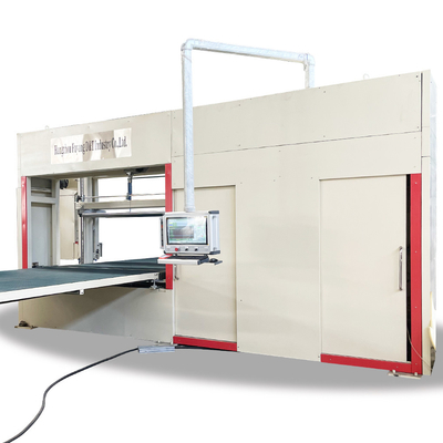 Máy cắt Polyurethane Foam Cnc cứng nhắc Đường viền quay dọc