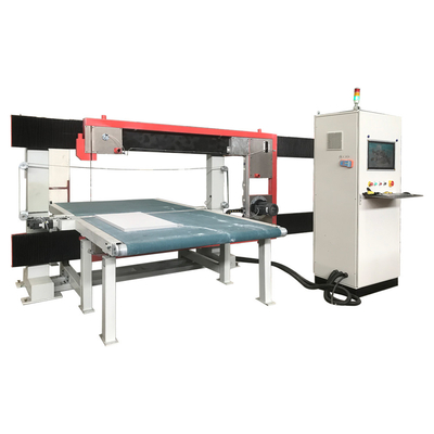 Máy cắt dây CNC bọt PU cứng chắc với lưỡi dọc 6m / phút 2860 vòng / phút