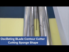 Máy cắt CNC 2 lưỡi ngang PU bọt bọt