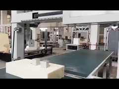 Máy cắt bọt PU hai lưỡi DTC-SD2012 dao động dọc 10kw