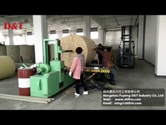 Máy cắt ngang vòng tròn tự động cho bọt PU / hình vuông linh hoạt