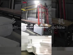 D&T CNC EPS Máy cắt dây nóng Máy cắt nhựa cao tốc EPS Block cho ngành công nghiệp bọt